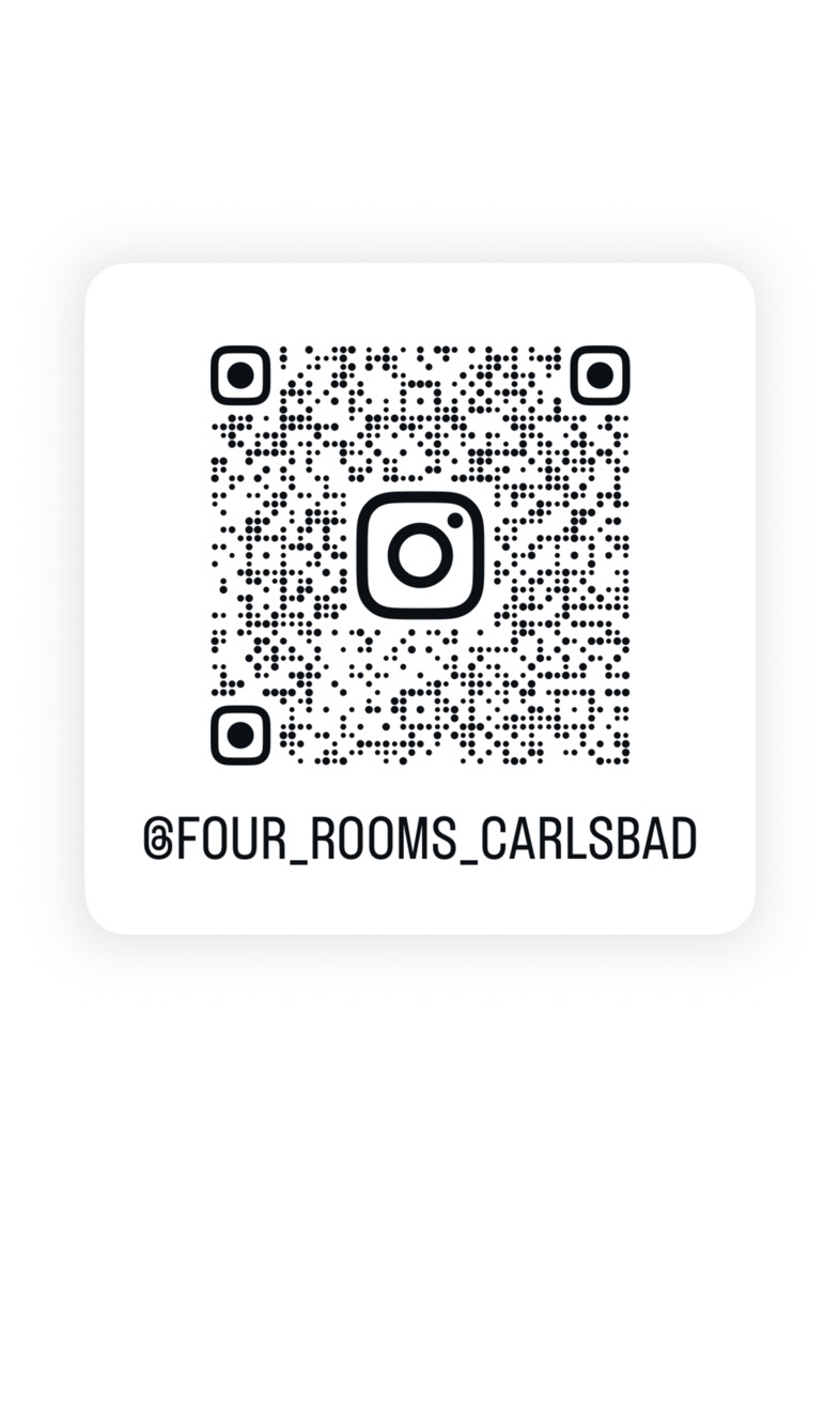QR-Code für Instagram FOUR ROOMS